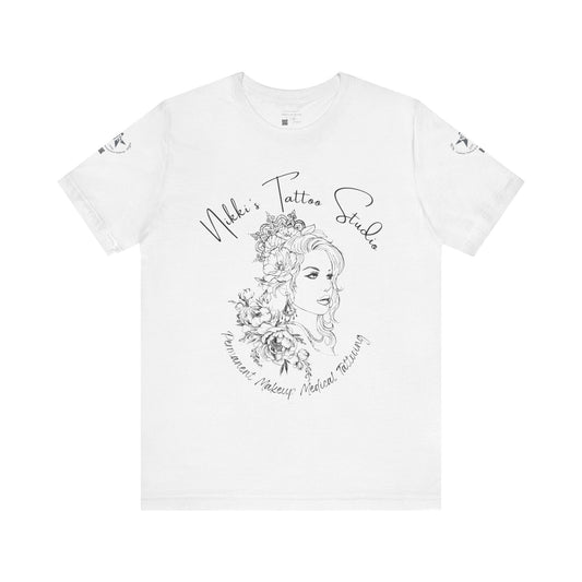 T-Shirt - Nikki's Tattoo Studio [Lady] by Nikki