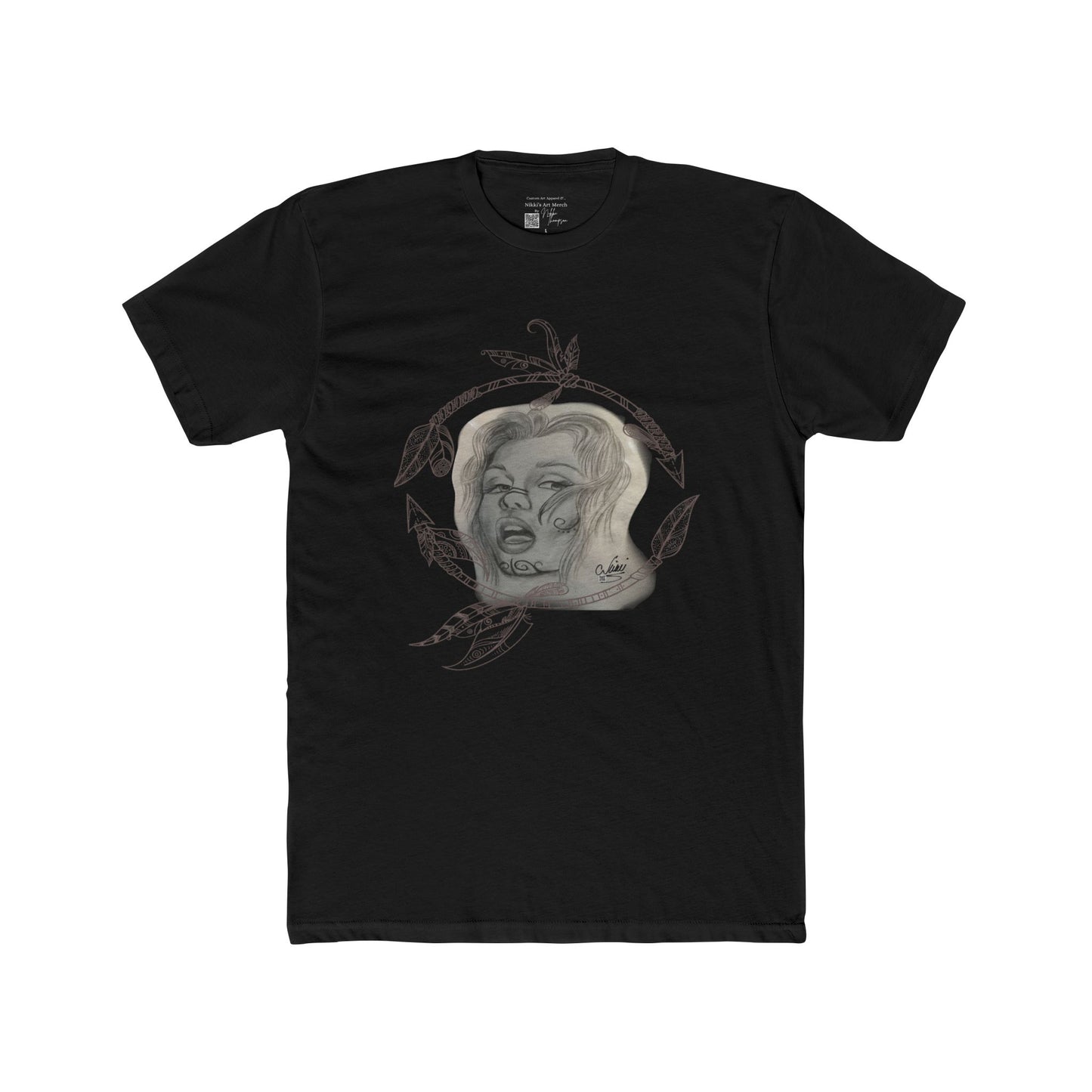 T-Shirt Unisex Crew - Beautiful Face by Nikki