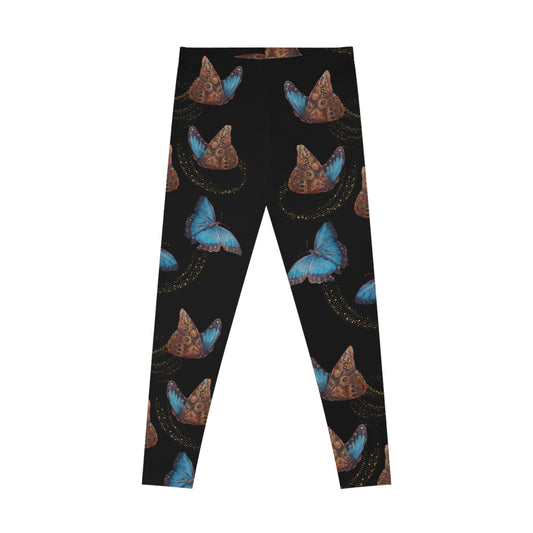 Butterfly Tattoo by Nikki - Stretchy Leggings