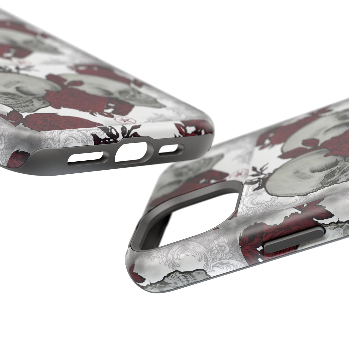 Skulls and Roses by Nikki - iPhone Case