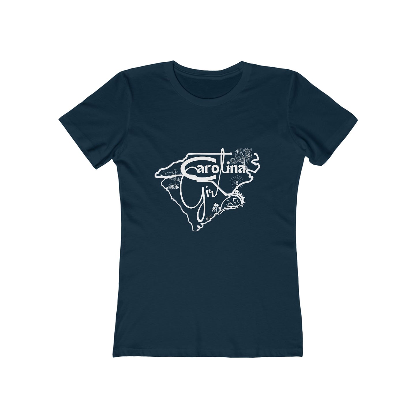 T-Shirt Ladies - Carolina Girl by local NC artist Nikki Thompson