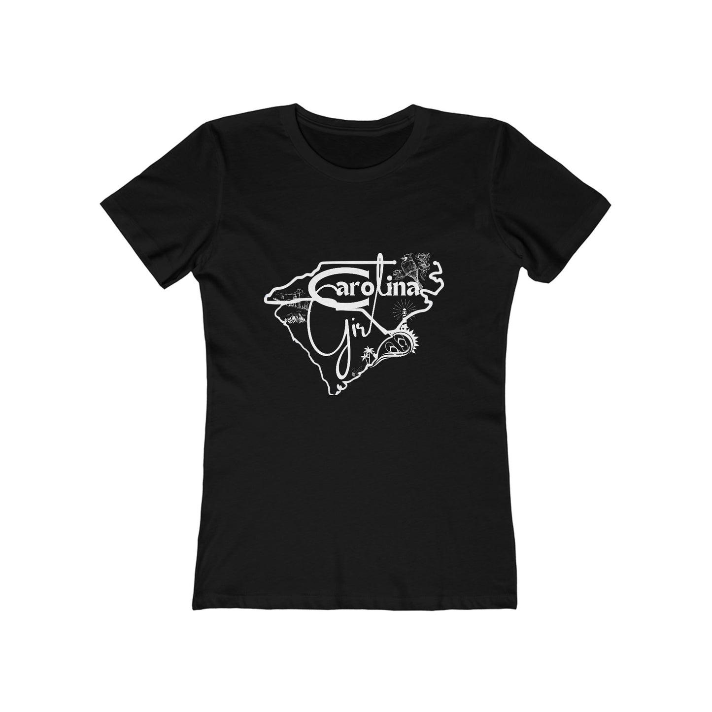 T-Shirt Ladies - Carolina Girl by local NC artist Nikki Thompson