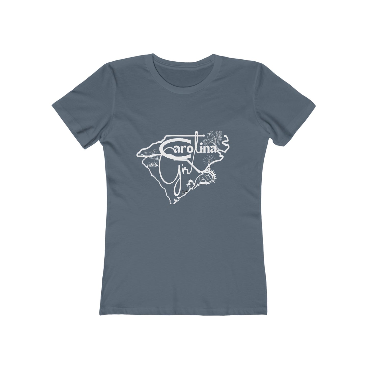 T-Shirt Ladies - Carolina Girl by local NC artist Nikki Thompson