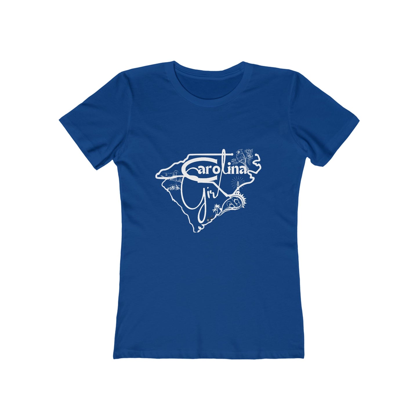 T-Shirt Ladies - Carolina Girl by local NC artist Nikki Thompson