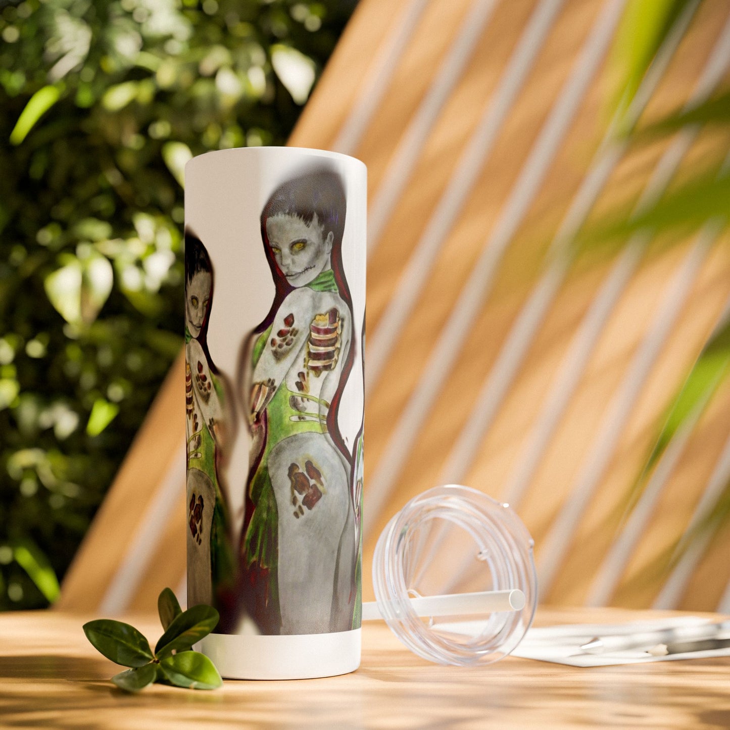 Travel Mug - Zombie Lady by Nikki