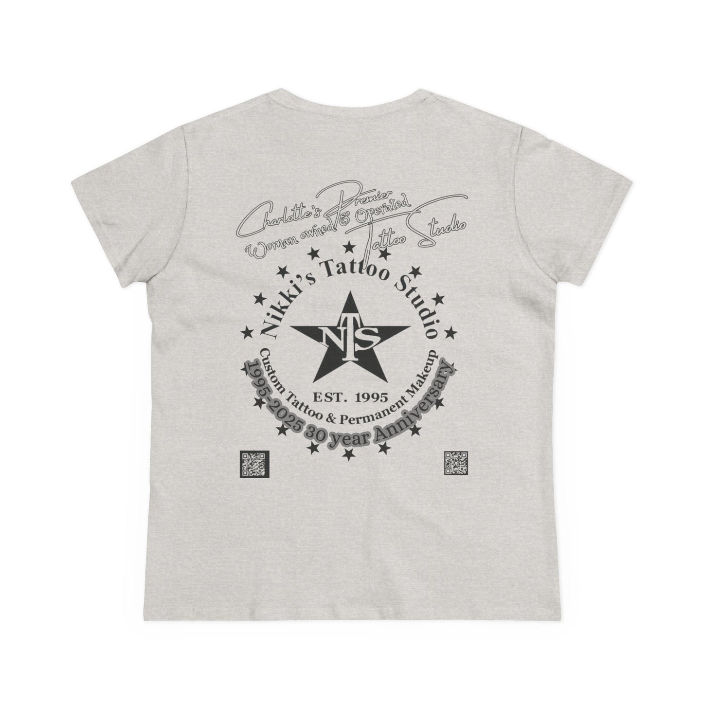 Floral Skull Tattoo Quote T-Shirt by Nikki