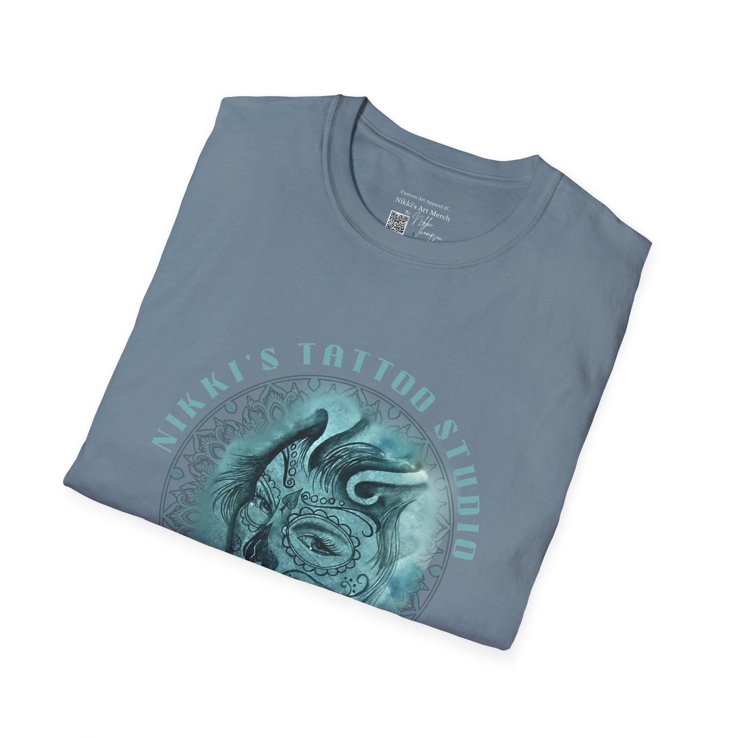T-Shirt - Nikkis Tattoo Studio Beautiful Face by Nikki