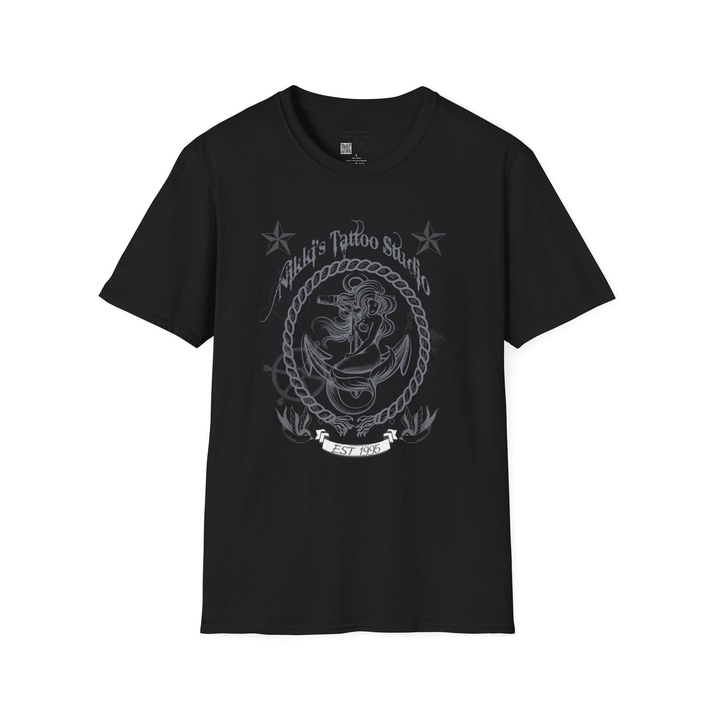 T-Shirt - Nikki's Tattoo Studio Mermaid by Nikki