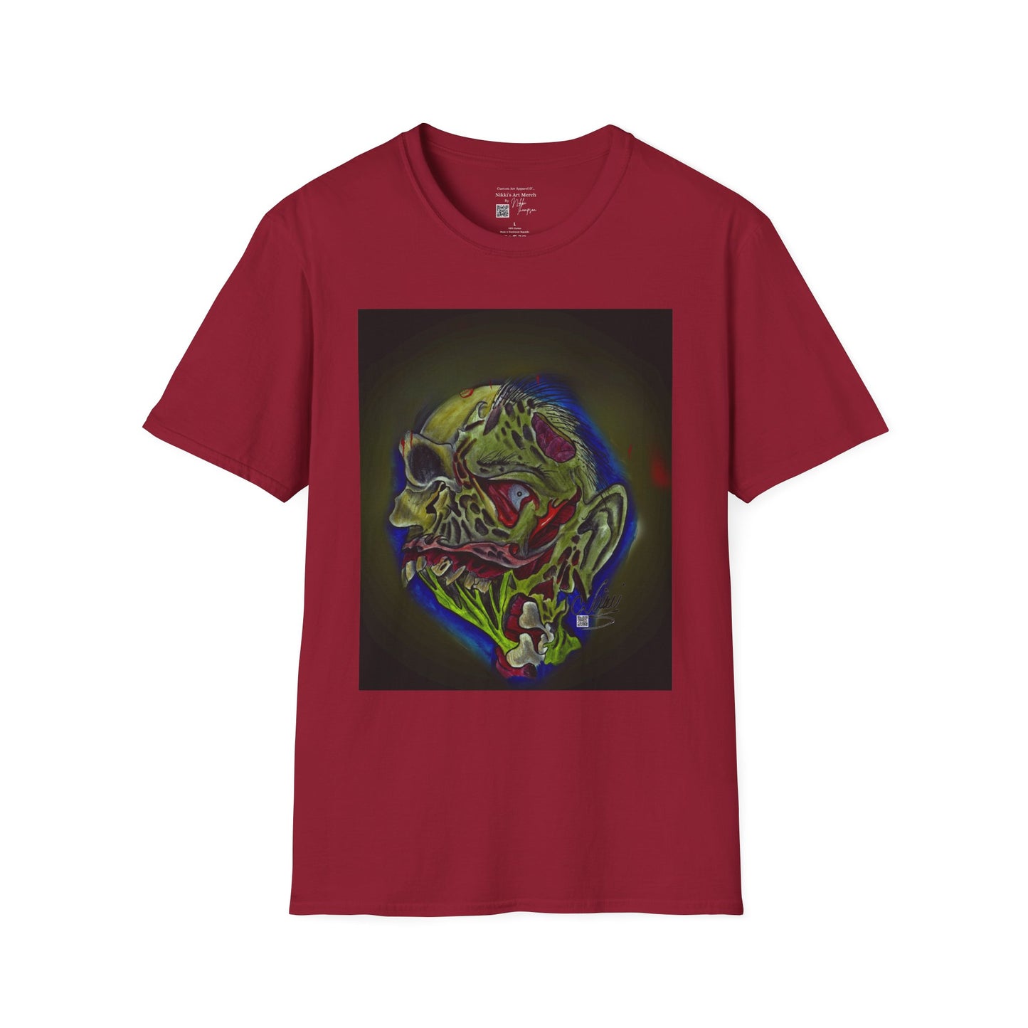 T-Shirt Unisex - Zombie King of the Dead by Nikki