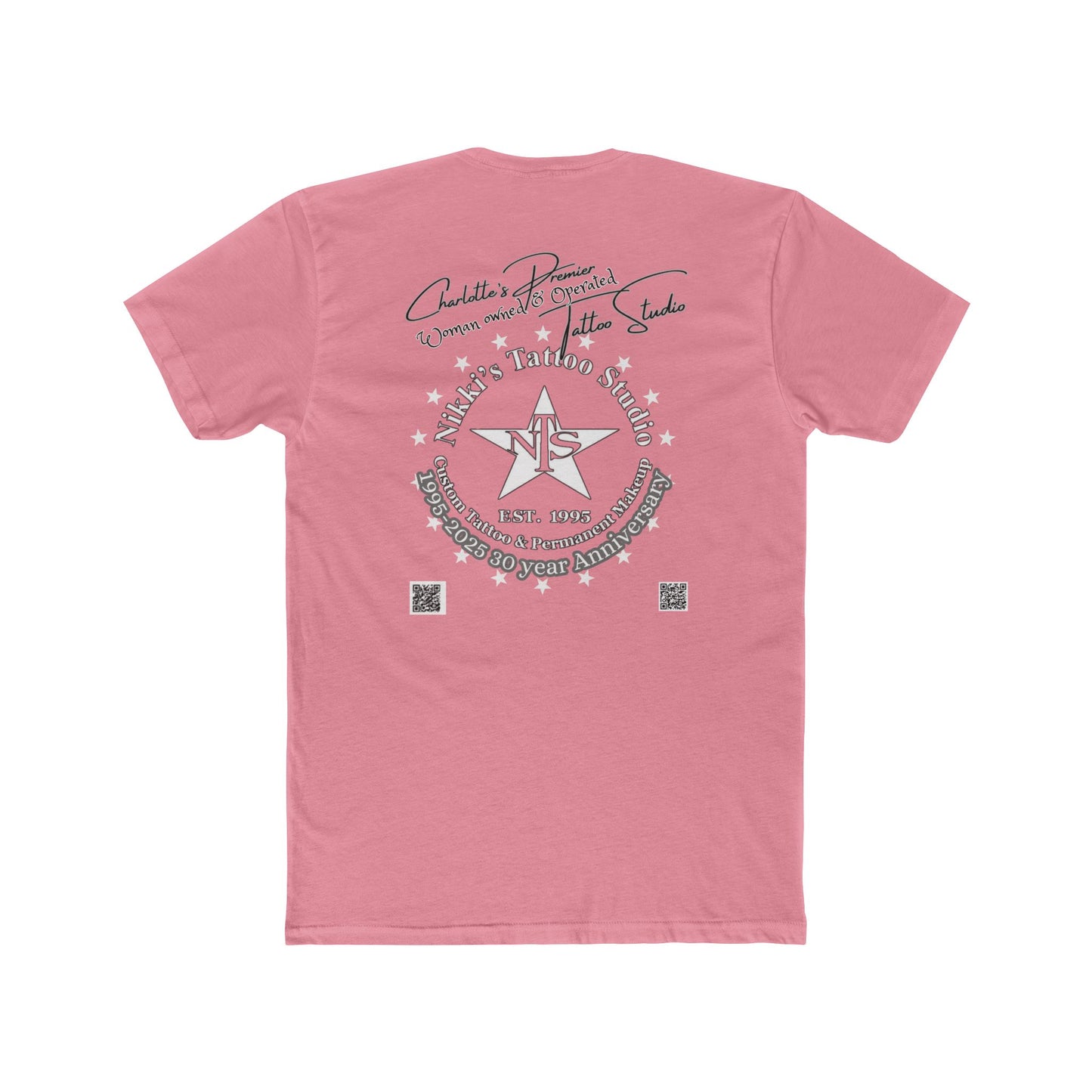 Anatomical Heart Tattoo by Nikki Unisex Cotton Crew Tee