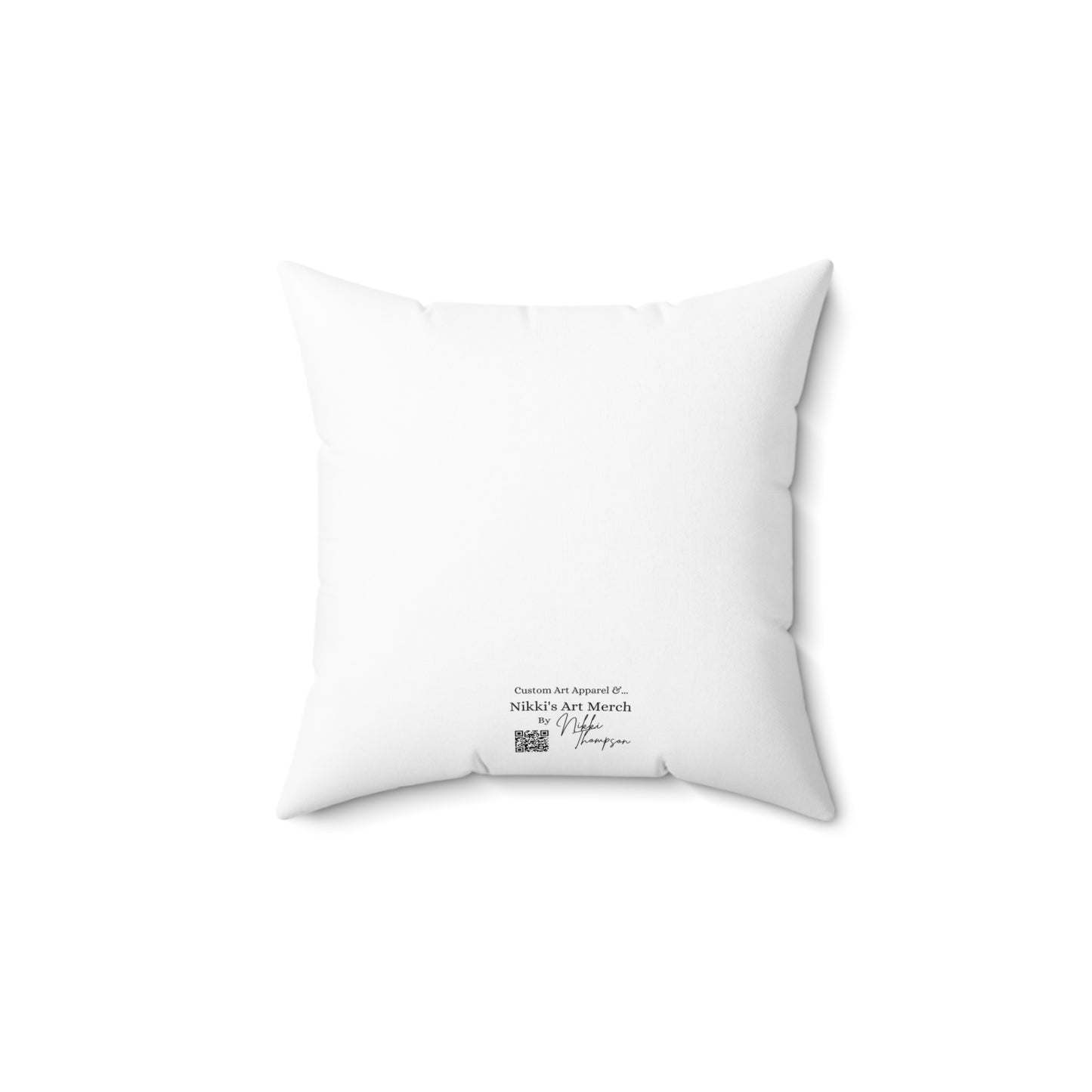 Pillow (White) - Dragon Strength by Nikki