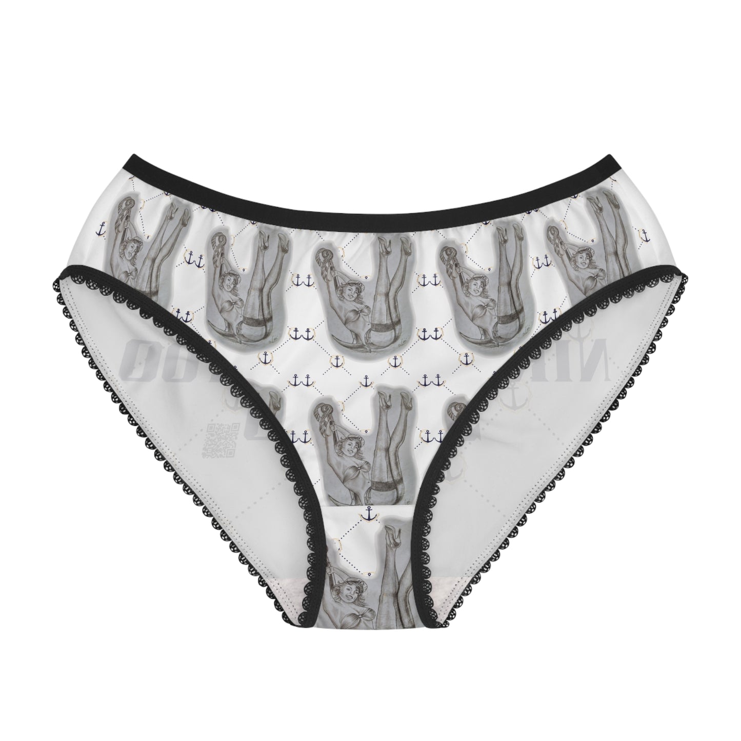 Women's Briefs - Pin Up Sailor Girl by Nikki