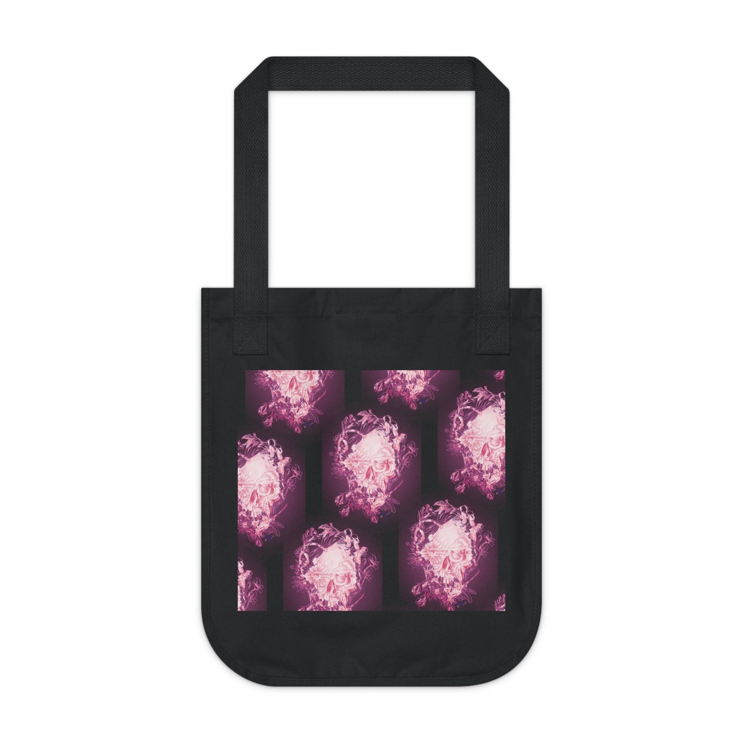 Floral Skull Tattoo by Nikki - Organic Tote Bag