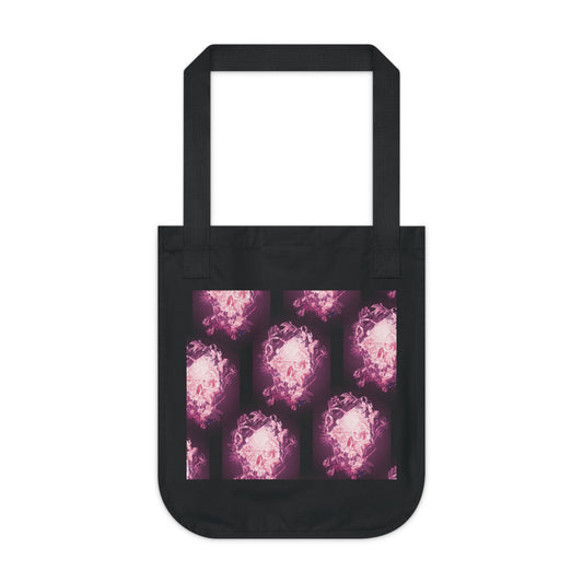 Floral Skull Tattoo by Nikki - Organic Tote Bag