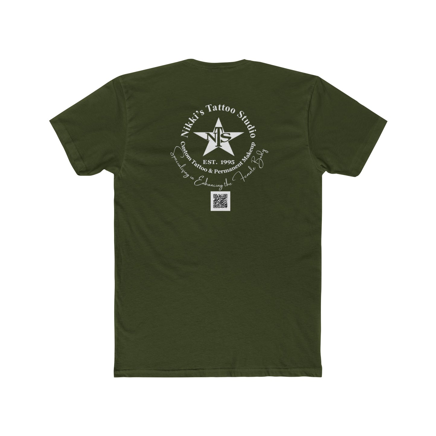 T-Shirt - Painted Lady Face by Nikki