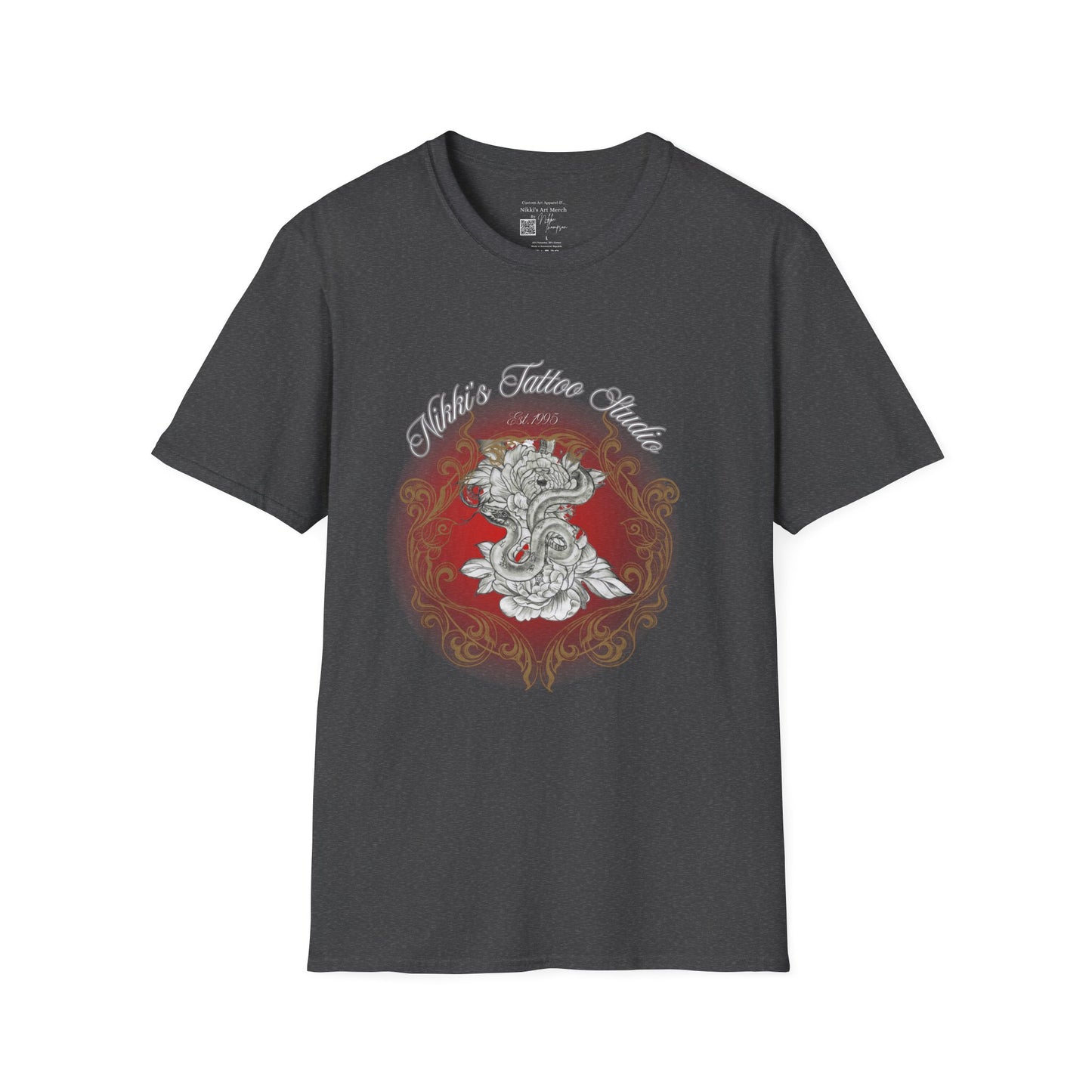 T-Shirt Nikki's Tattoo Studio Human Billboard