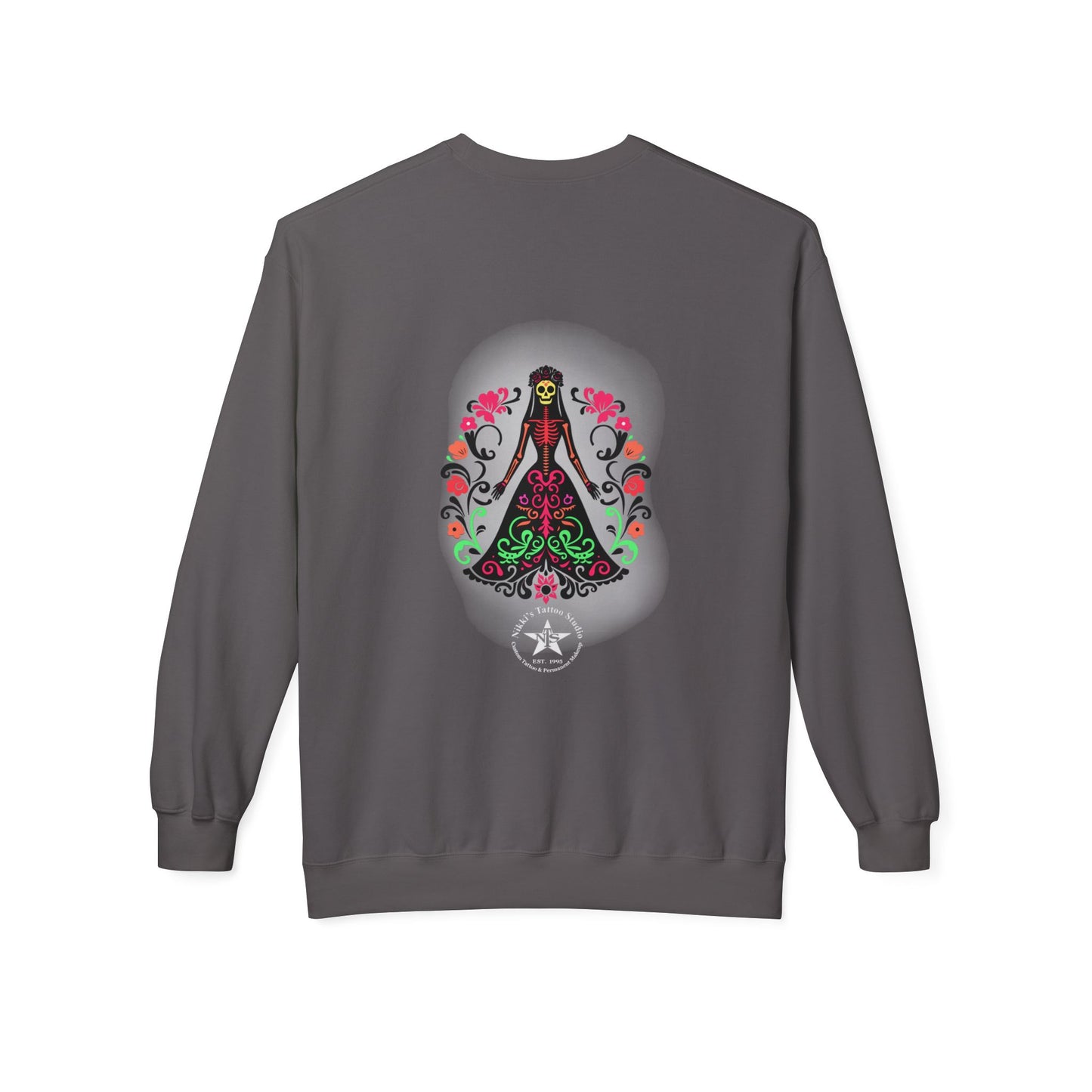 Sweatshirt - Day of the Dead Beautiful Art by Nikki