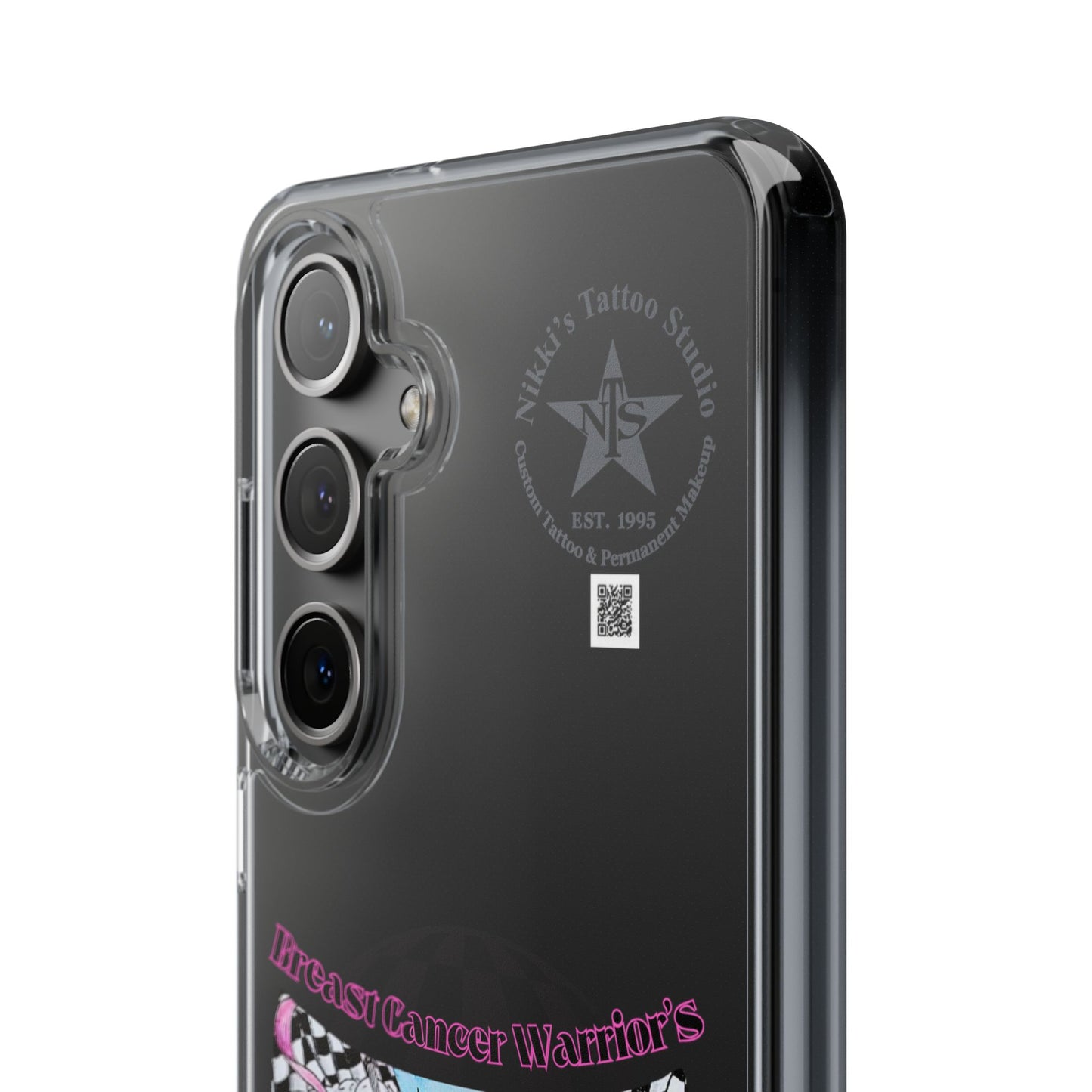 Phone Case - Breast Cancer Warrior by Nikki