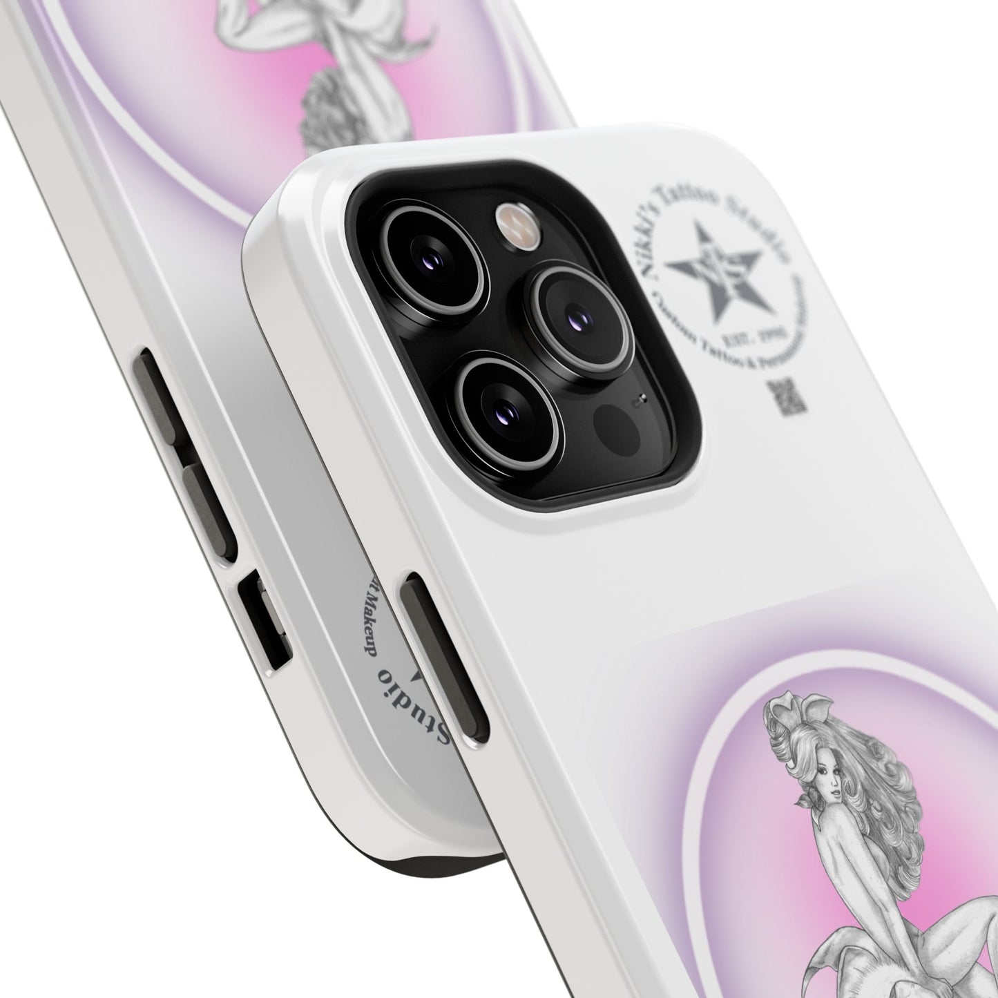Phone Case: Pin Up Bunny Girl by Nikki