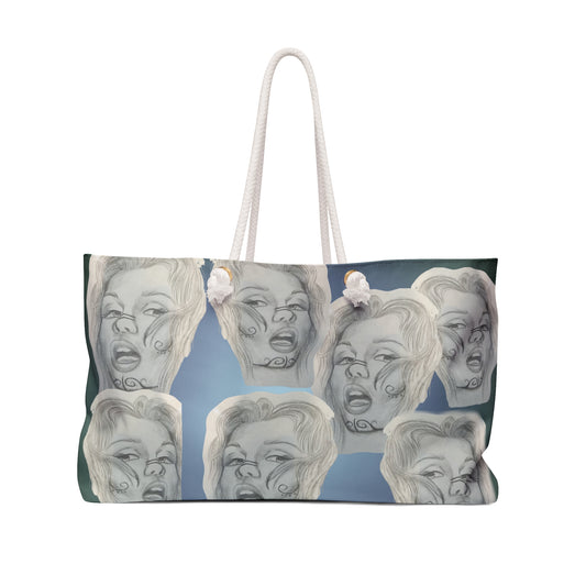 Weekender Bag - Beautiful Face by Nikki