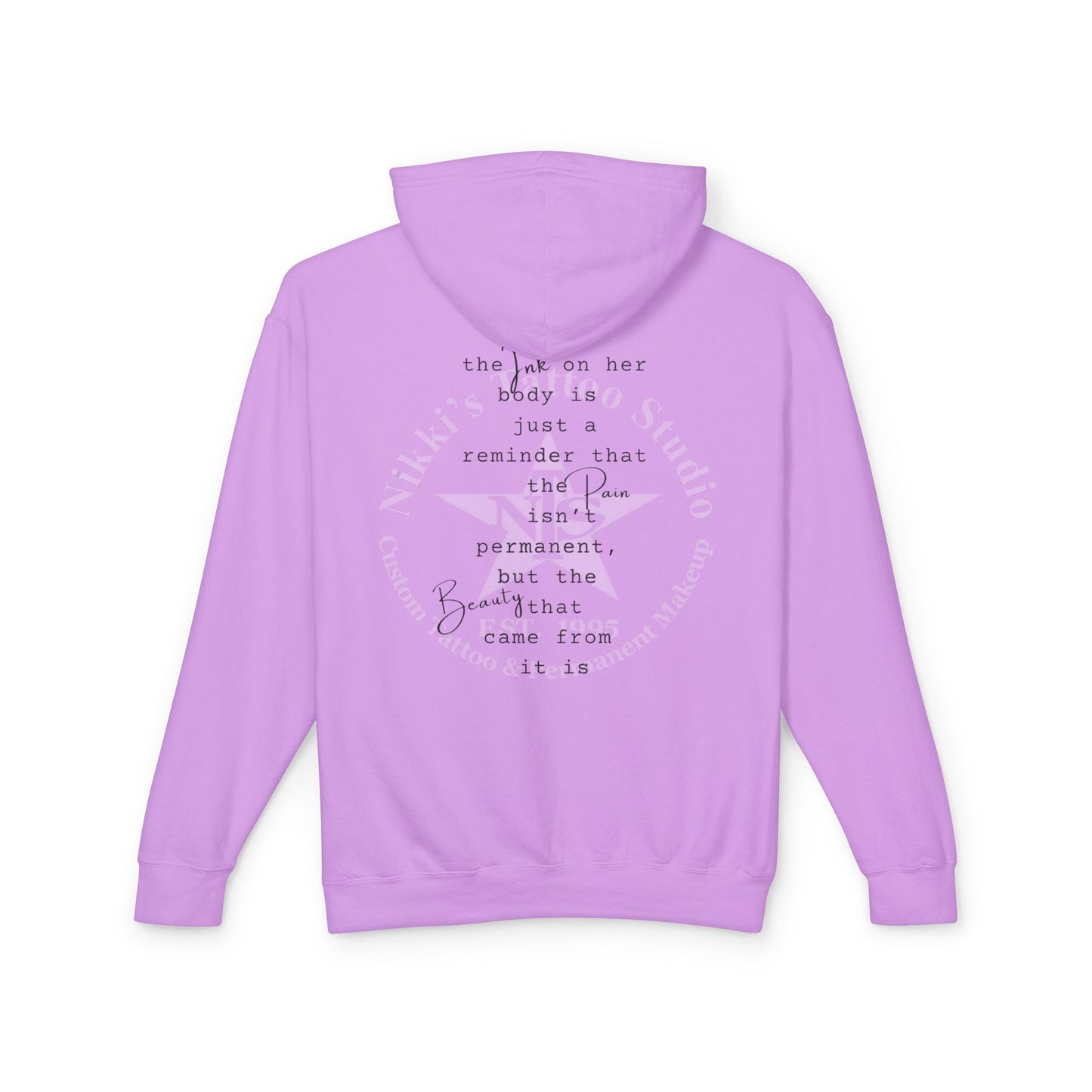 Sweatshirt Hoodie - Nikki's Peony art