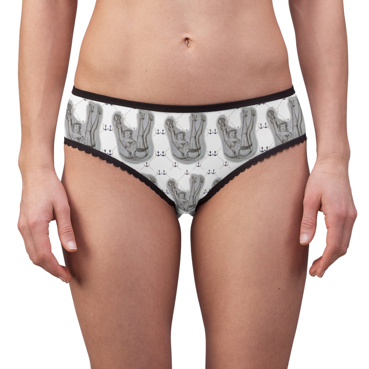 Women's Briefs - Pin Up Sailor Girl by Nikki
