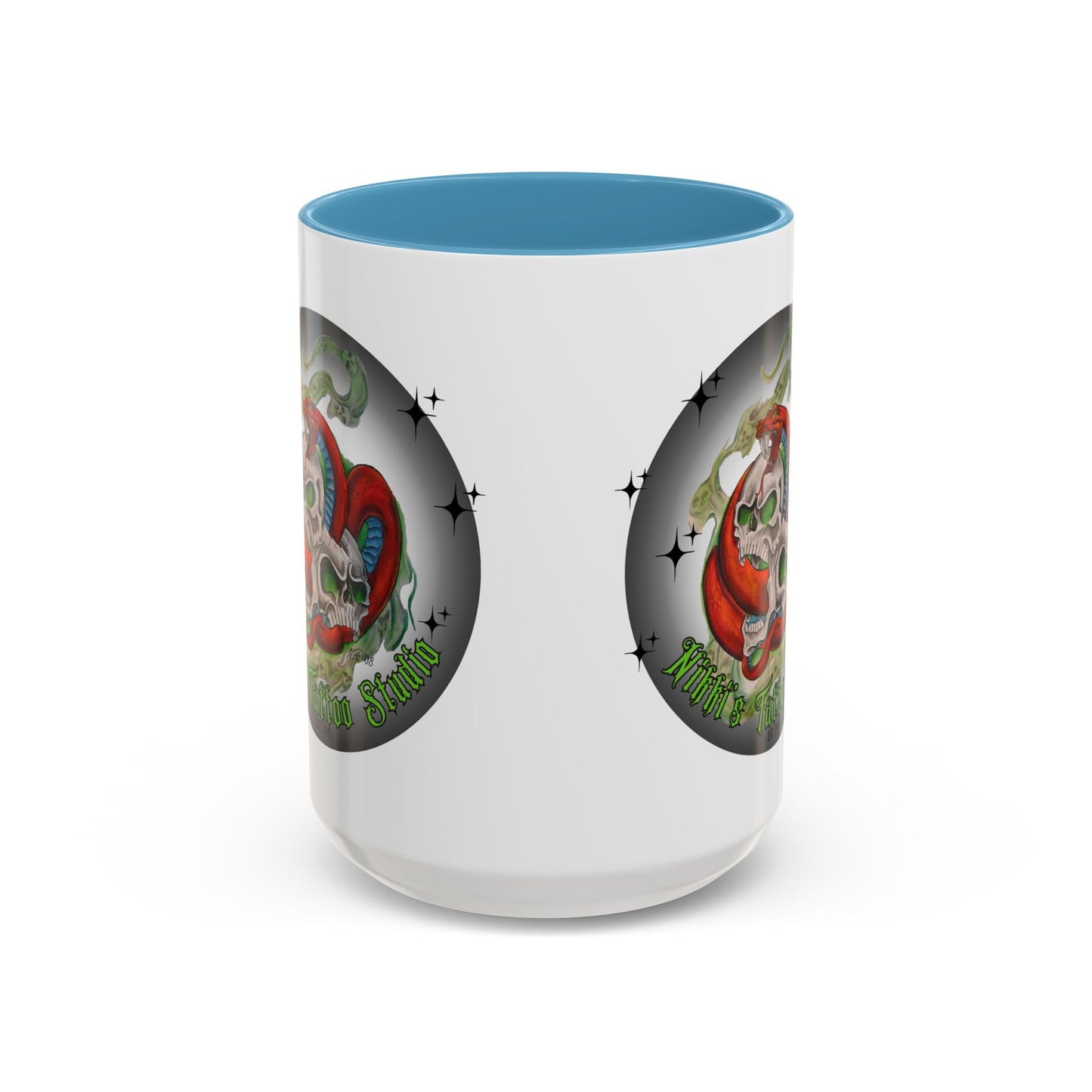 Mug - Nikki's Tattoo Studio (Skull & Snake)