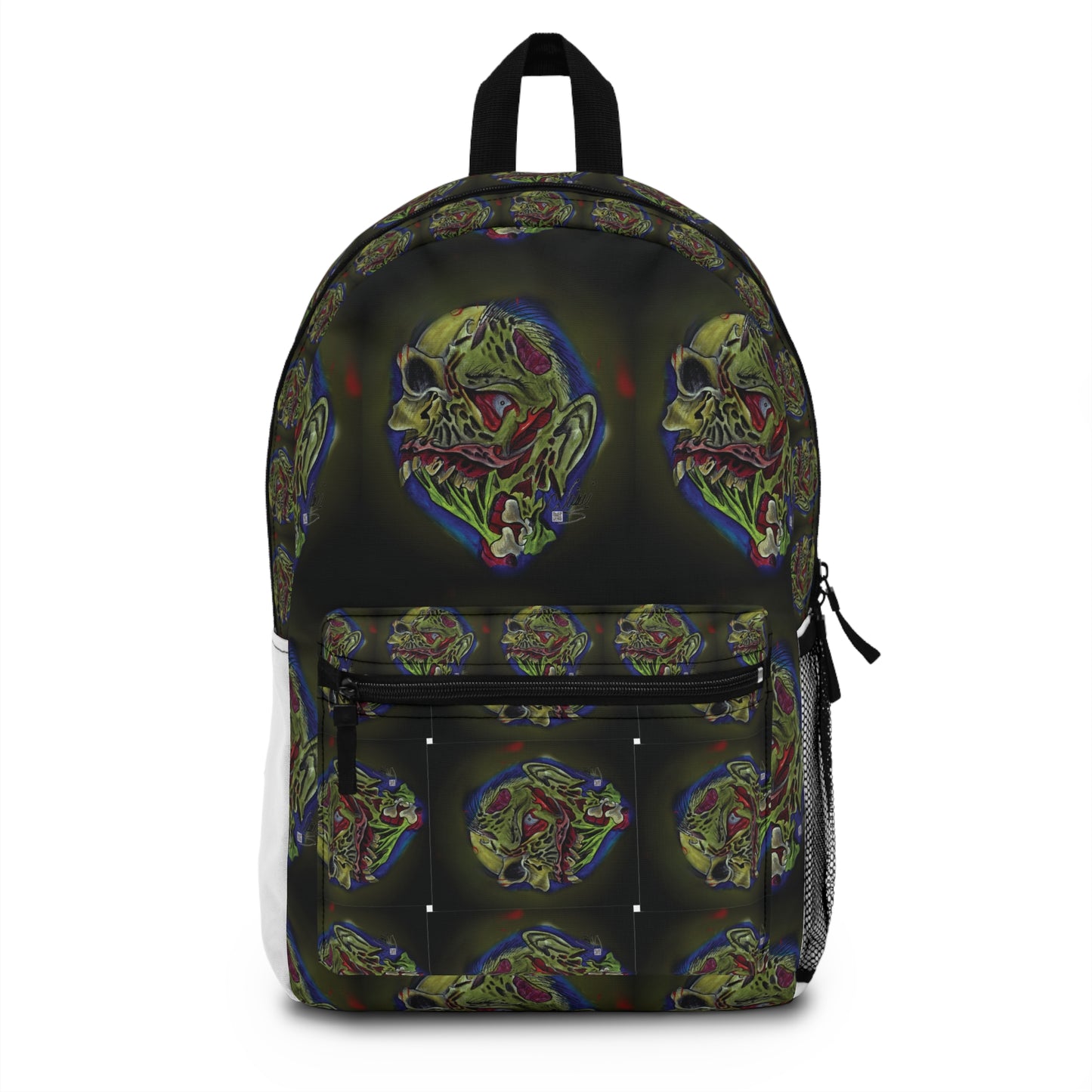 Backpack - Zombie Skull by Nikki