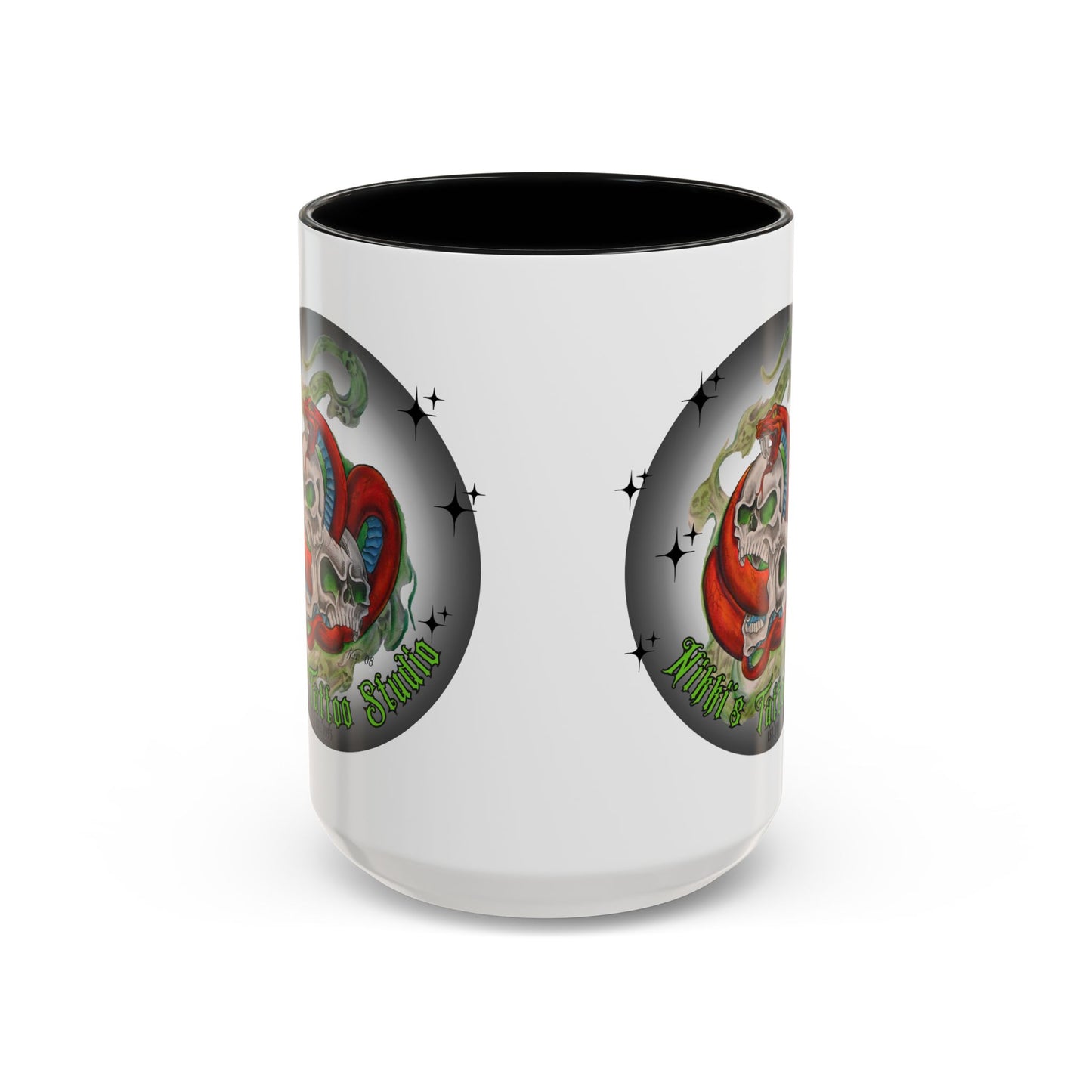 Mug - Nikki's Tattoo Studio (Skull & Snake)