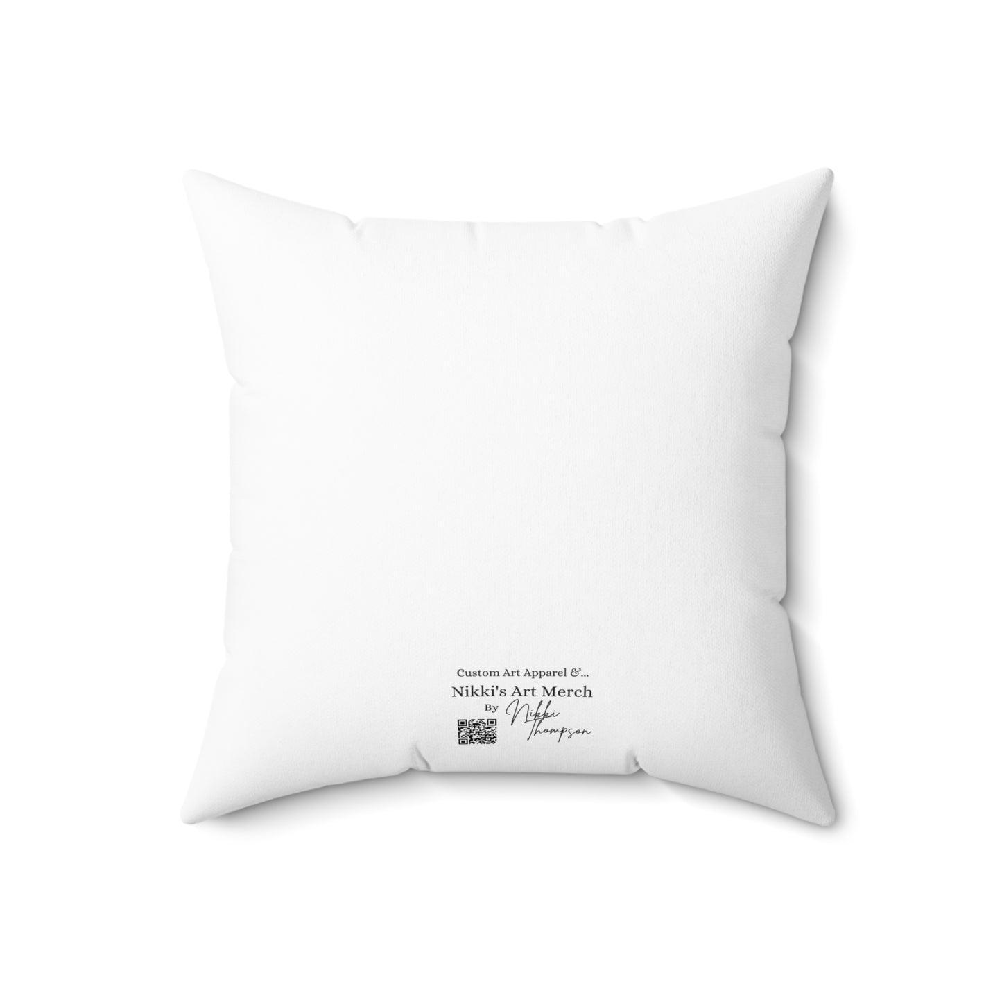 Pillow (White) - Dragon Strength by Nikki