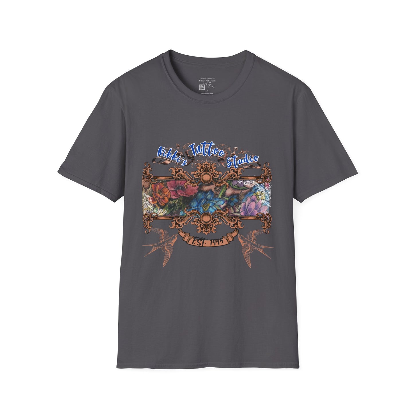 T-Shirt Unisex - Nikki's Tattoo Studio Art Collection by Nikki