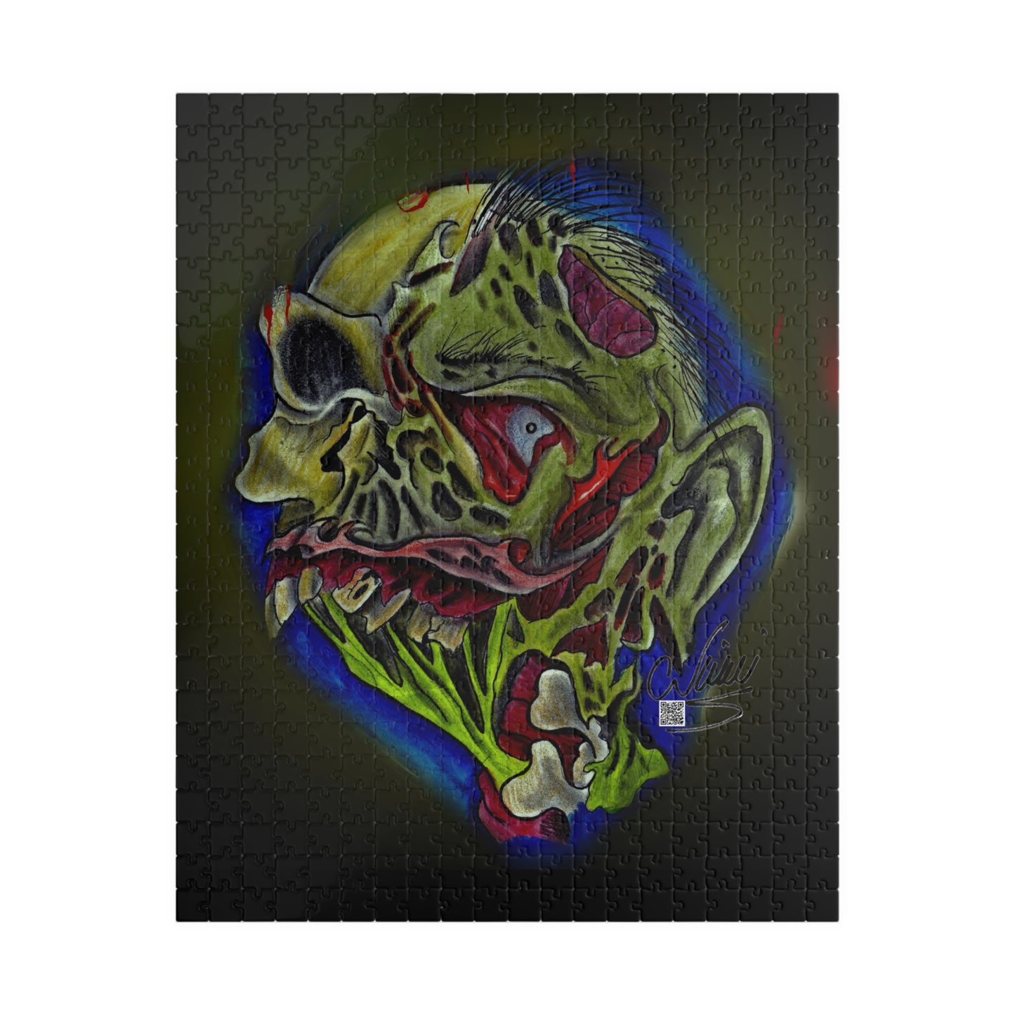 Puzzle Game: Skull Zombie King of the Dead by Nikki