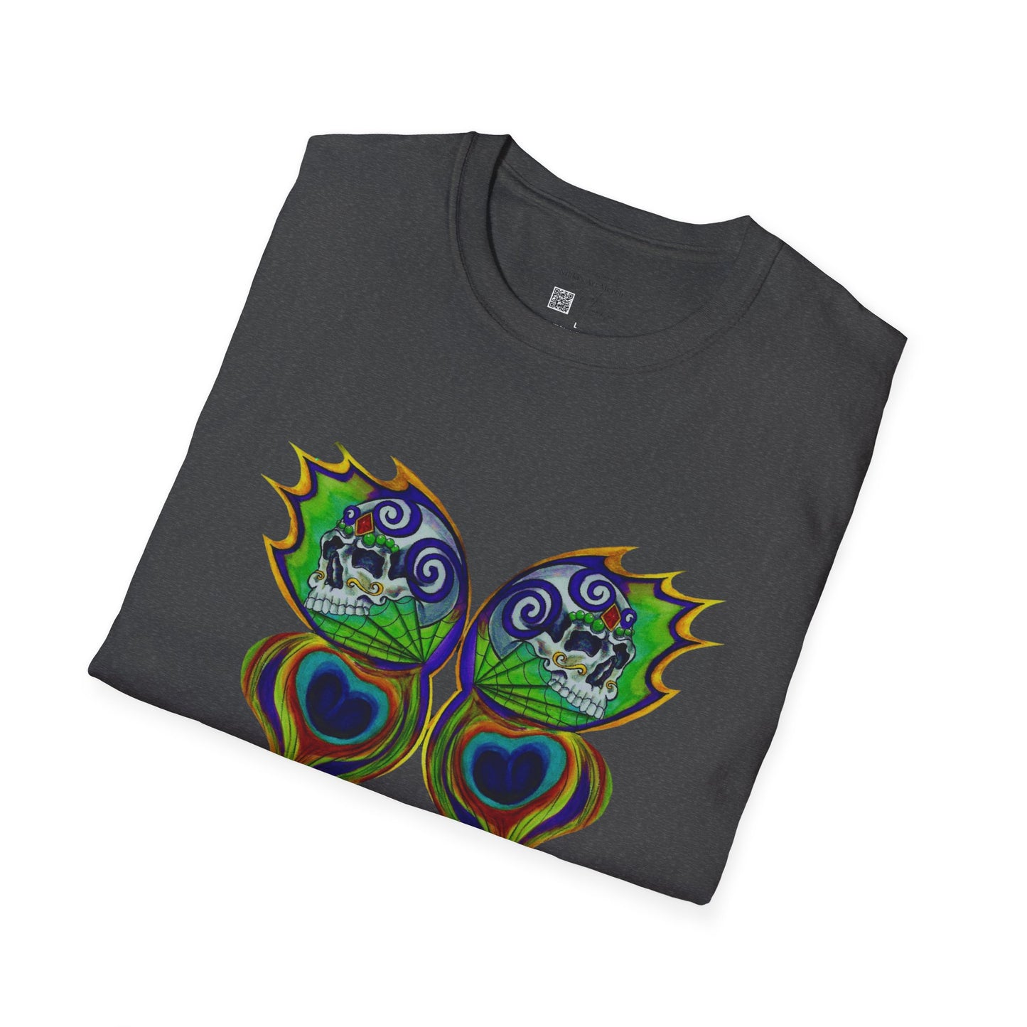 Butterfly Skull Logo Nikkis Tattoo Studio - 30th Anniversary T-Shirt