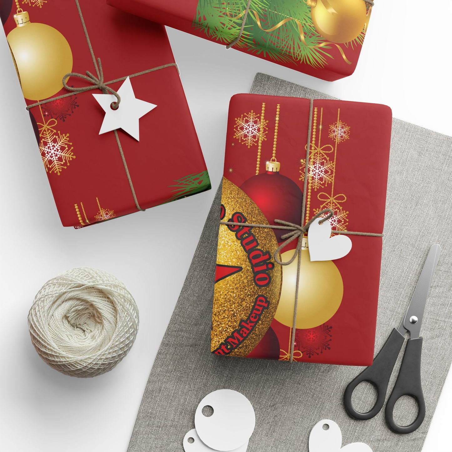 Nikki's Tattoo Studio ORNAMENTAL Gift Wrapping Paper