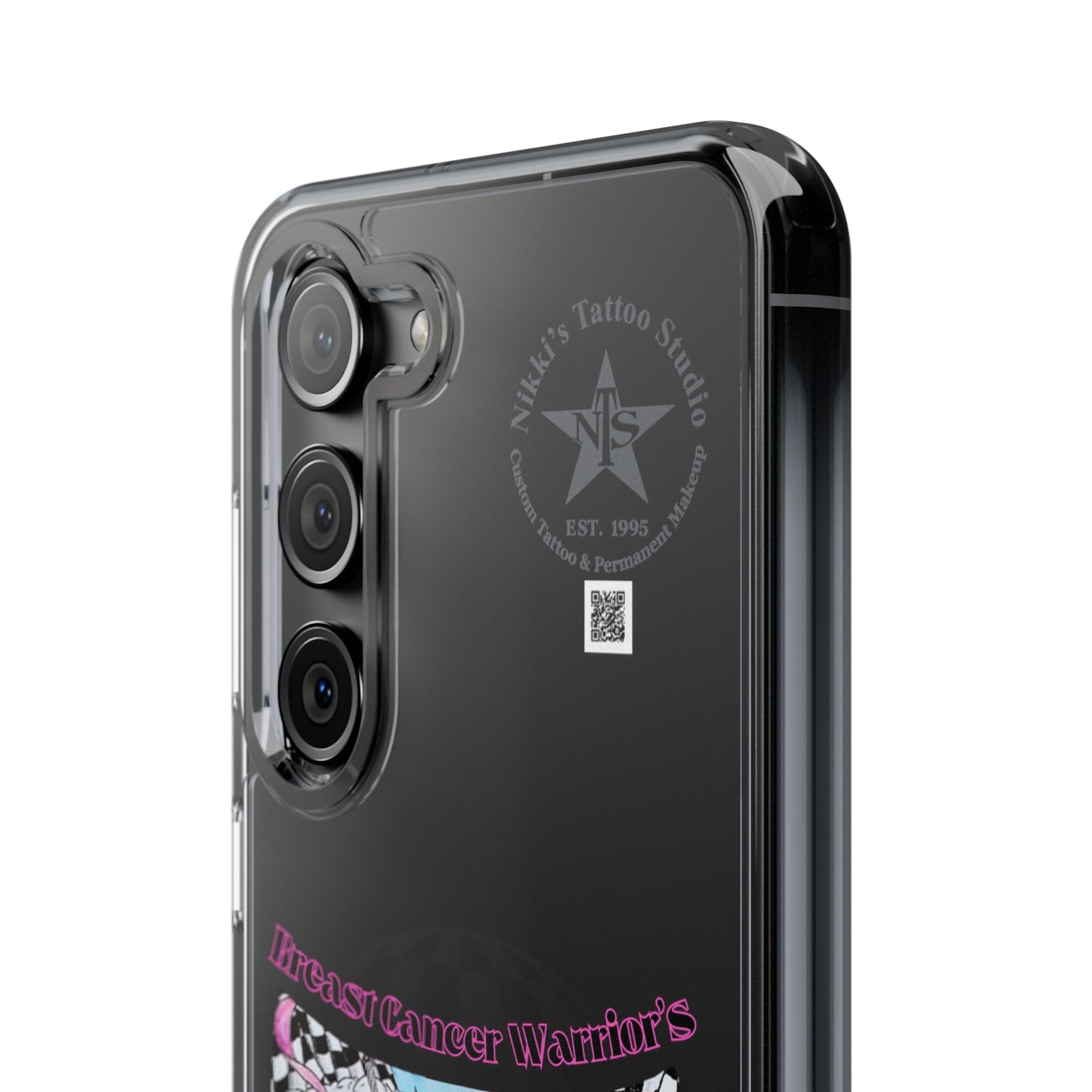 Phone Case - Breast Cancer Warrior by Nikki