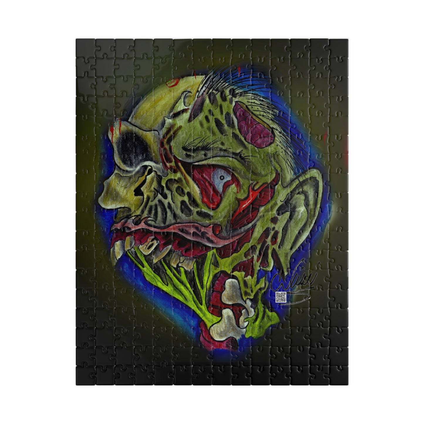 Puzzle Game: Skull Zombie King of the Dead by Nikki