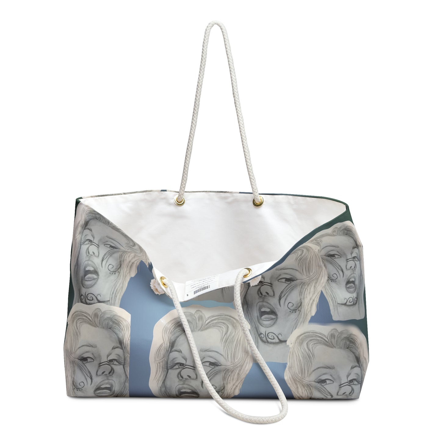 Weekender Bag - Beautiful Face by Nikki