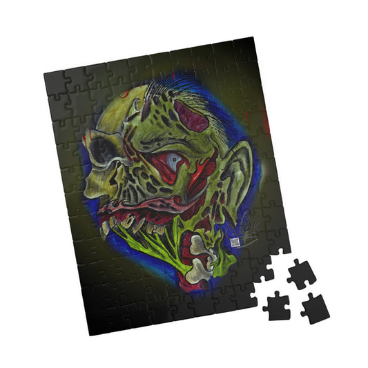 Puzzle Game: Skull Zombie King of the Dead by Nikki