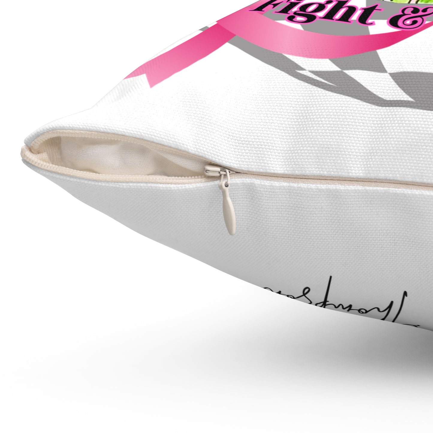 Pillow - Breast Cancer Warrior by Nikki