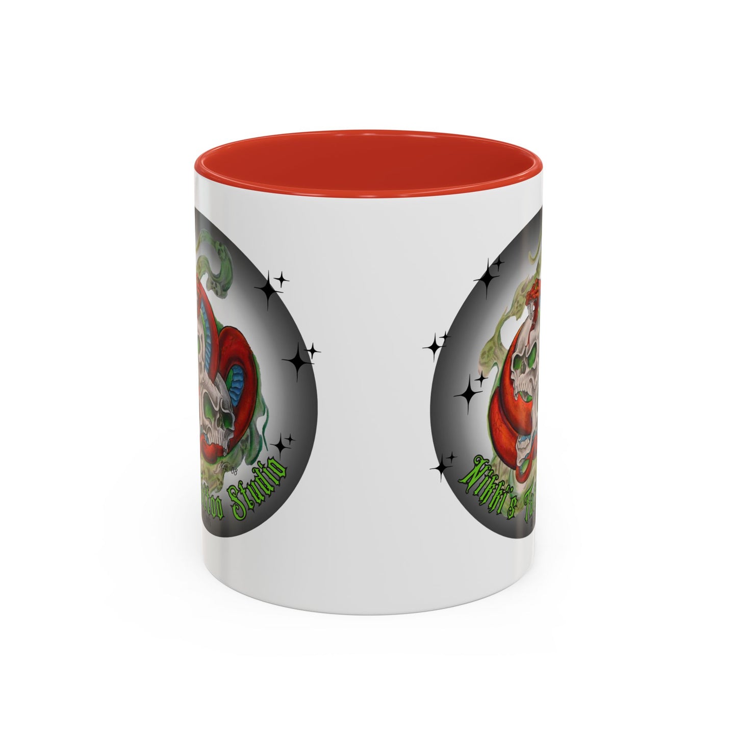 Mug - Nikki's Tattoo Studio (Skull & Snake)