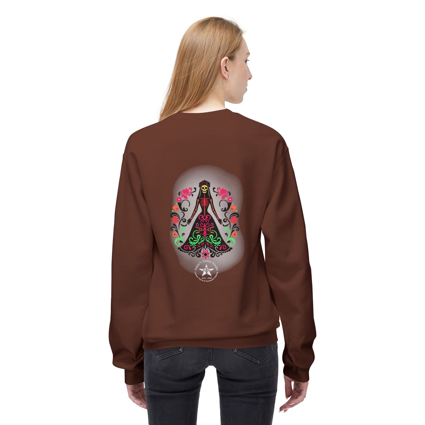 Sweatshirt - Day of the Dead Beautiful Art by Nikki