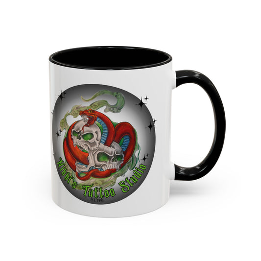 Mug - Nikki's Tattoo Studio (Skull & Snake)