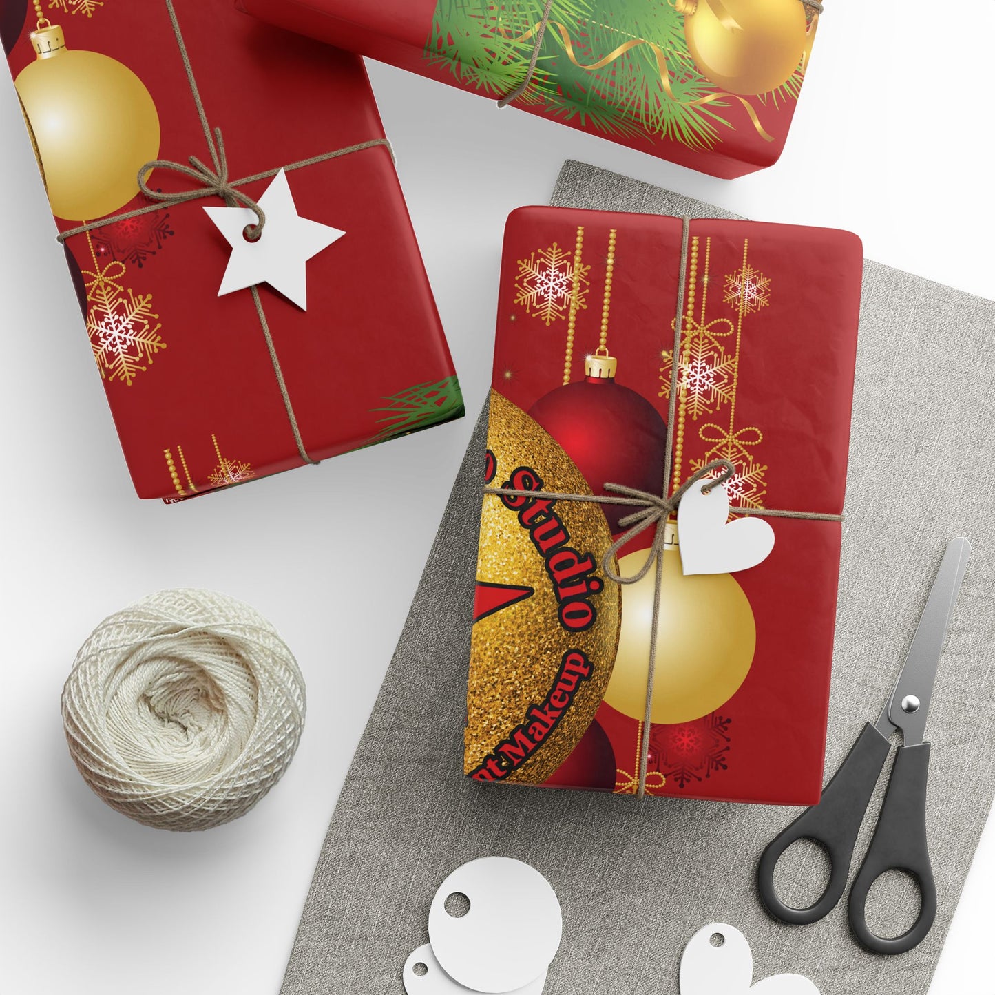 Nikki's Tattoo Studio ORNAMENTAL Gift Wrapping Paper
