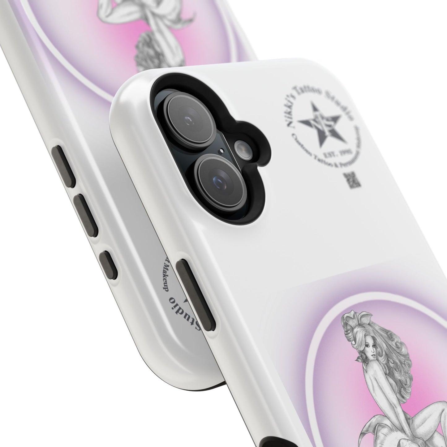 Phone Case: Pin Up Bunny Girl by Nikki