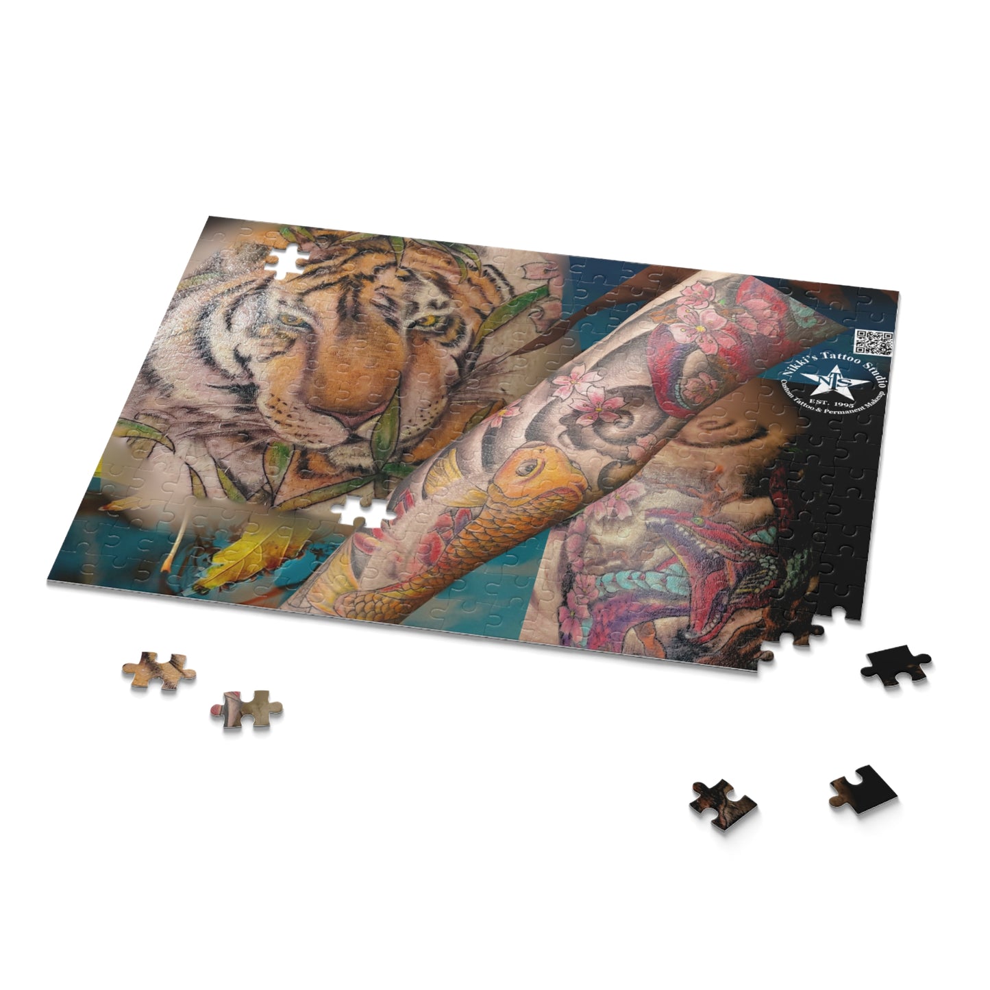 Puzzle Game: Tiger Tattoo by Nikki