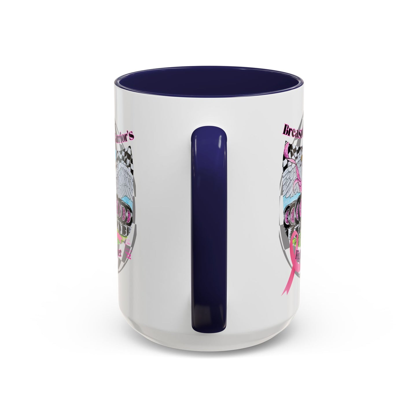 Mug - Breast Cancer Warrior by Nikki