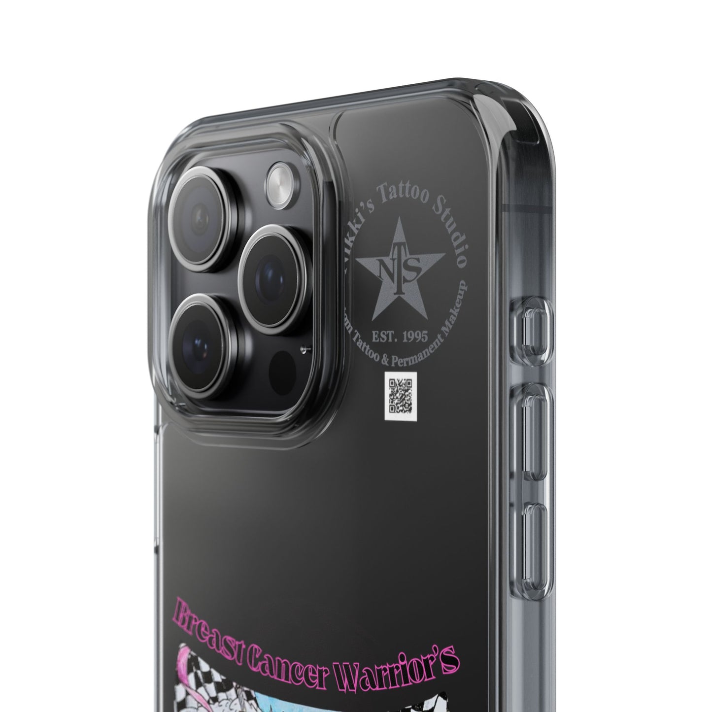 Phone Case - Breast Cancer Warrior by Nikki