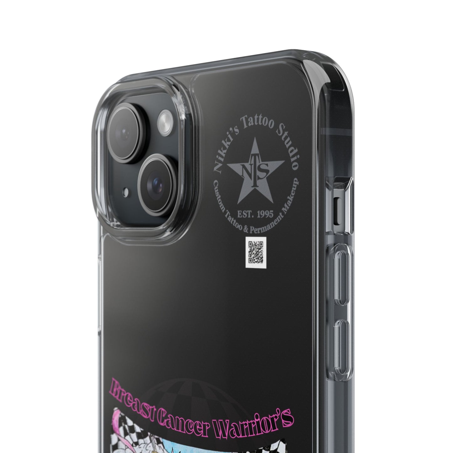 Phone Case - Breast Cancer Warrior by Nikki