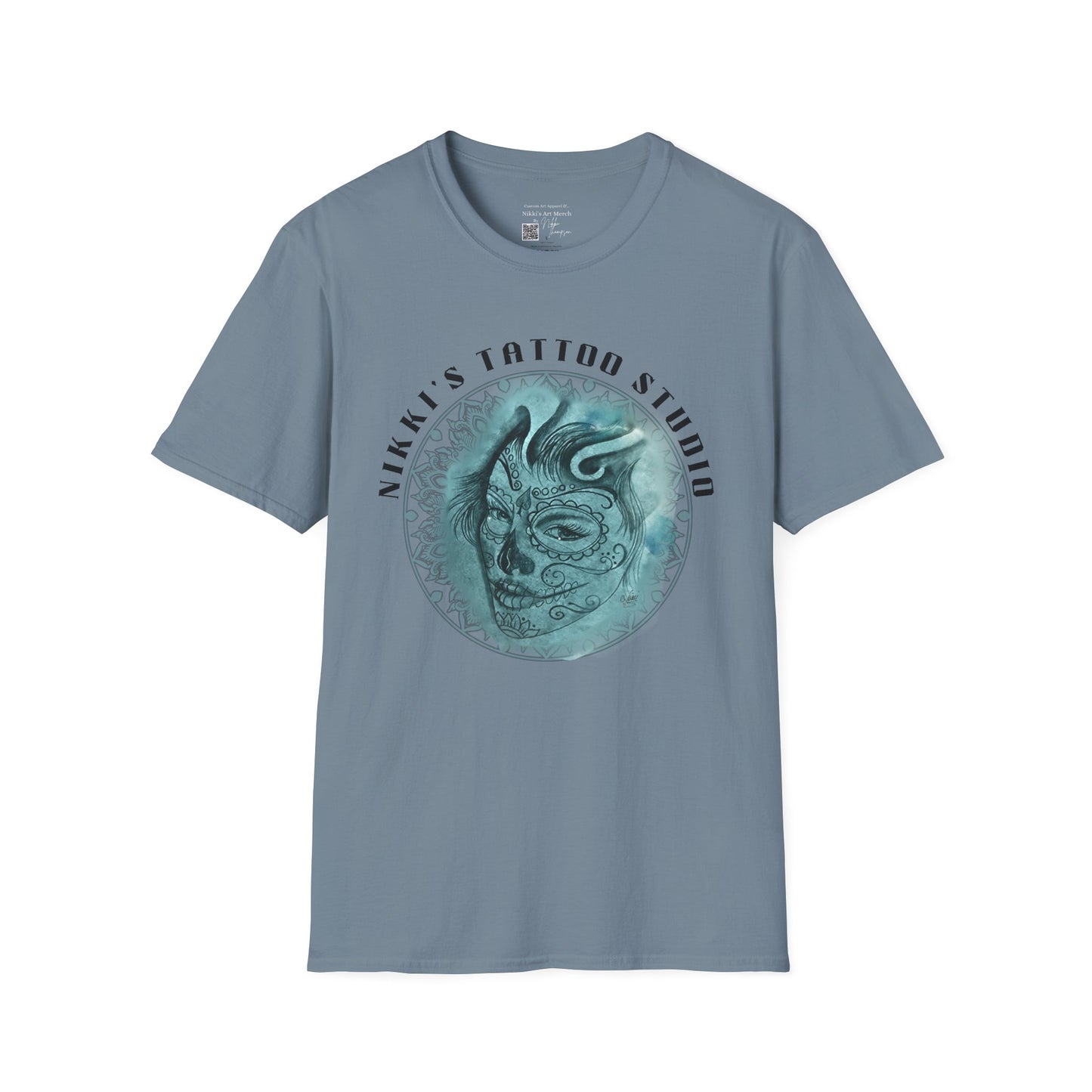 T-Shirt Nikkis Tattoo Studio - Beautiful Face by Nikki