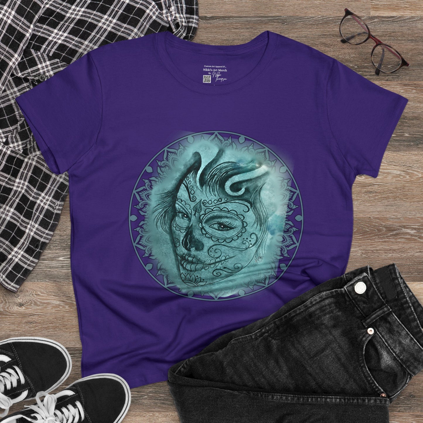 T-Shirt - Beautiful Face by Nikki